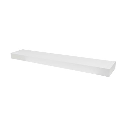 HIGH MIGHTY 36 Floating Shelf Holds 25lbs Tool-Free Install