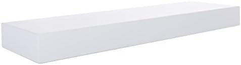 Kiera Grace White Floating Shelf for Home Dcor