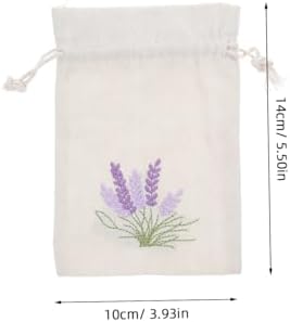 10 Pcs Lightweight Drawstring Pouches for Travel Home Storage