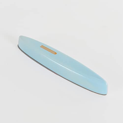 Light Blue Ceramic Mezuzah 47in Peel and Stick