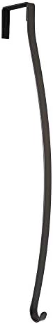 Haute Decor HighProfile Curved Wreath Hanger - Matte Black