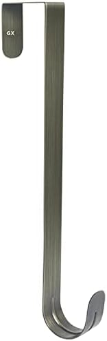GameXcel 15 Inch Brass Wreath Hanger for Front Door
