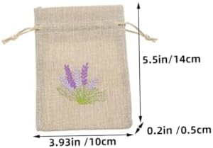 5pcs Dried Lavender Sachet Bags Empty Fragrance Pouches Reusable