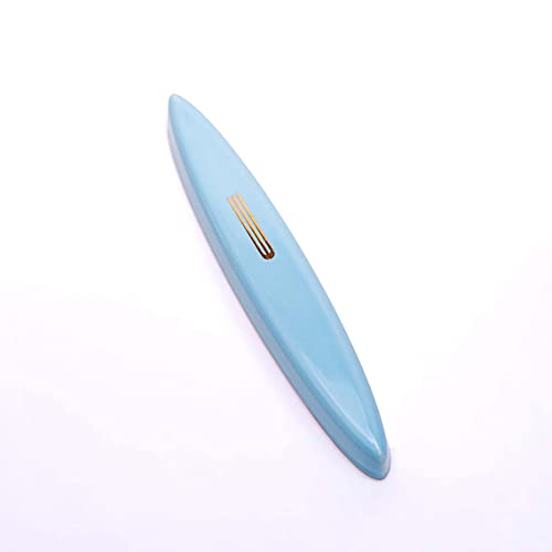 Light Blue Ceramic Mezuzah 47in Peel and Stick