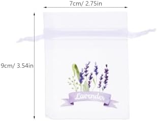LUOZZY 20pcs Lavender Sachet Bags with Drawstring