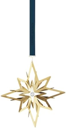 2024 Christmas Mobile Ornament 18kt Gold-Plated Brass