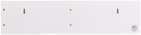 Kiera Grace Sydney Floating Shelf 24 Inch White 1 Pack