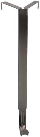 Haute Decor Adjustable Wreath Hanger Brushed Nickel