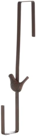 Esschert Design Metal Bird Door Wreath Hanger