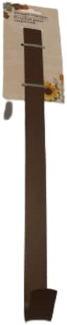 MIJ Durable Brown Metal Wreath Hanger 1pcs Set