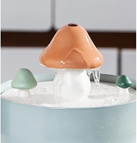 Cute Mini Desktop Ceramic Water Fountain for Home and Office