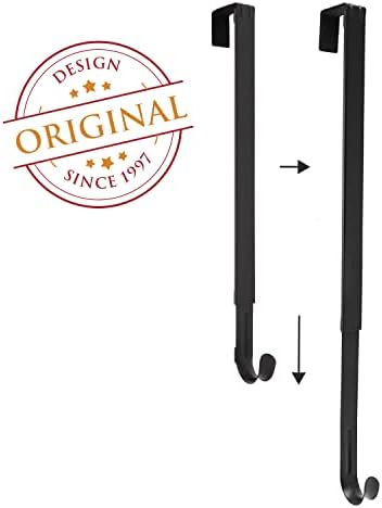 Haute Decor Adjustable Wreath Hanger with Icons