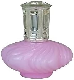 Sophias Mini Pink Swirl Glass Fragrance Lamp