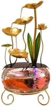 WAOCEO Tabletop Fountain Home Decoration Water Flow