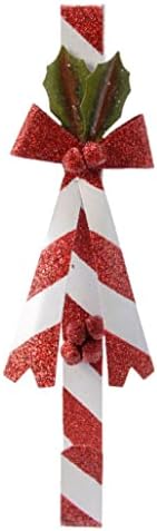 KSD Red and White Christmas Wreath Hanger