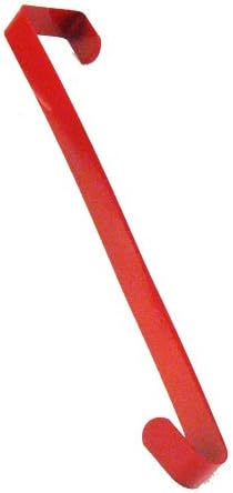 14 Red Tone Metal Over The Door Wreath Hanger Pack of 2