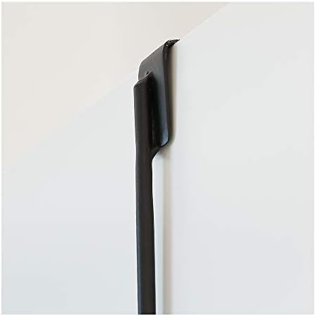 Jemeni 16 Inch Wreath Hanger 2 Pack Matte Black Wrought Iron