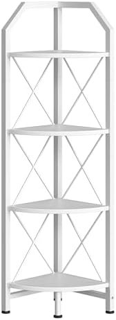 CHOEZON 4-Tier Corner Shelf Display Stand