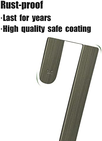 GameXcel 15 Inch Brass Wreath Hanger for Front Door