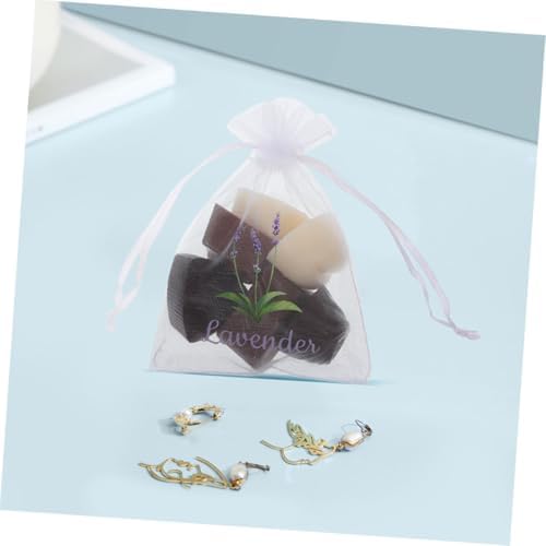 20pcs Empty Mesh Lavender Sachet Bags for Home Organization and Storage