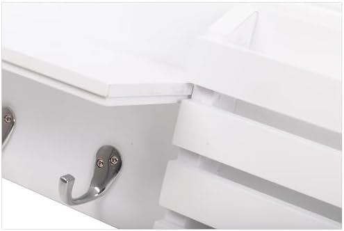 Kiera Grace Sydney Floating Shelf 24 Inch White 1 Pack