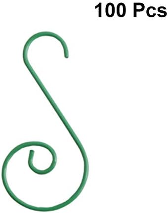KESYOO 100 Pcs S Shaped Christmas Tree Hooks