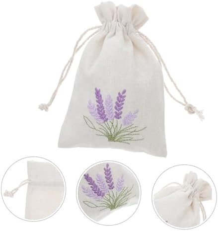 10 Pcs Lightweight Drawstring Pouches for Travel Home Storage