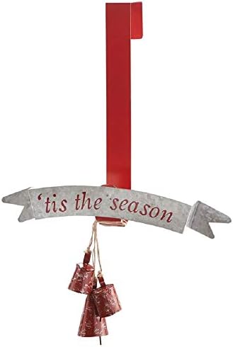 Mud Pie Tin Banner Wreath Hanger