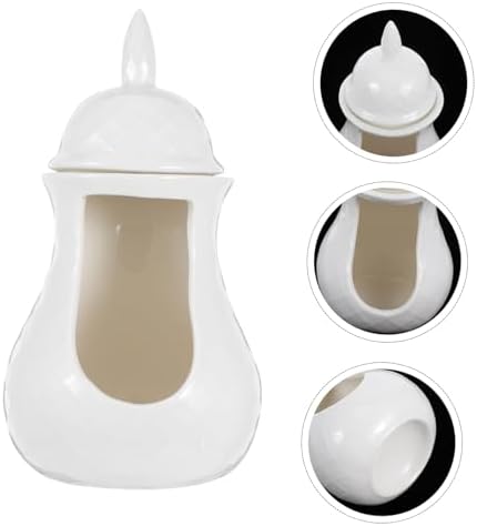 HYTROVE Ceramic Tealight Oil Burner Lamp