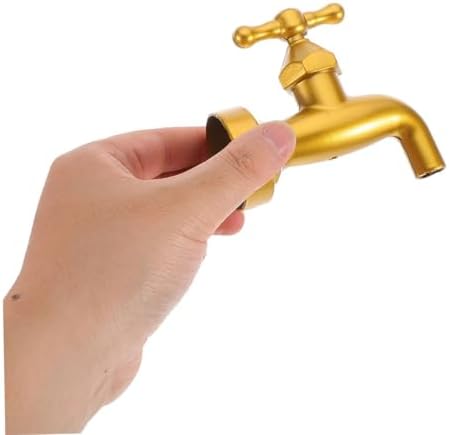 Water Flowing Faucet Fountain Tabletop Ornament for Garden and Home