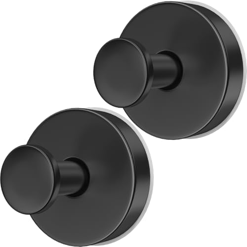 Black Wreath Hanger 2 Pack Heavy Duty Suction Cup Hooks for Front Door Window Glass Indoor Outdoor Decorations