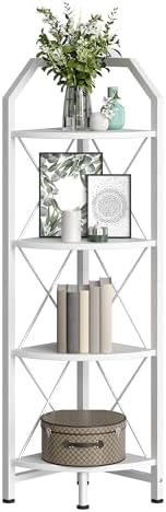 CHOEZON 4-Tier Corner Shelf Display Stand