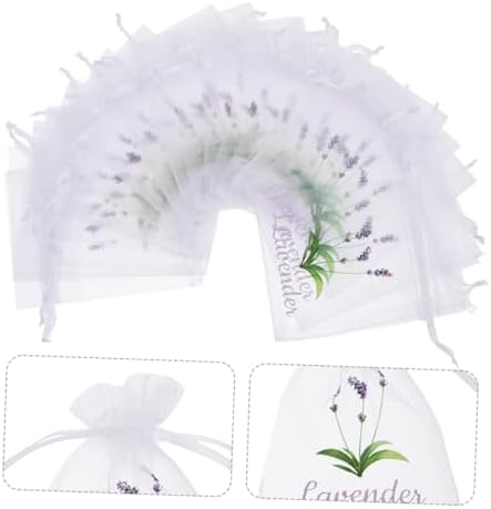 Healifty 50pcs Lavender Spice Sachet Bags