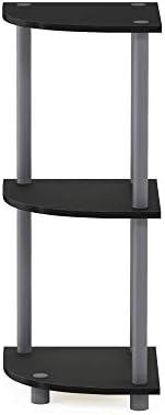 Furinno Turn-N-Tube 3-Tier Corner Display Rack