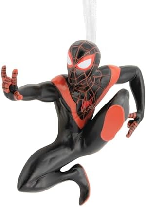 Hallmark Marvel Spiderman Miles Morales Christmas Tree Ornament 2024