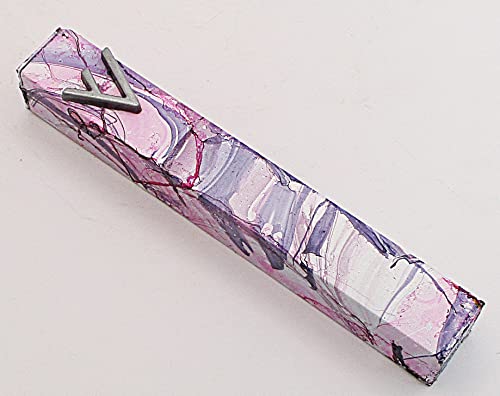 Marbled Mezuzah Case A097
