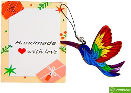 Greenhandsake Artistic Hummingbird Hanging Ornament