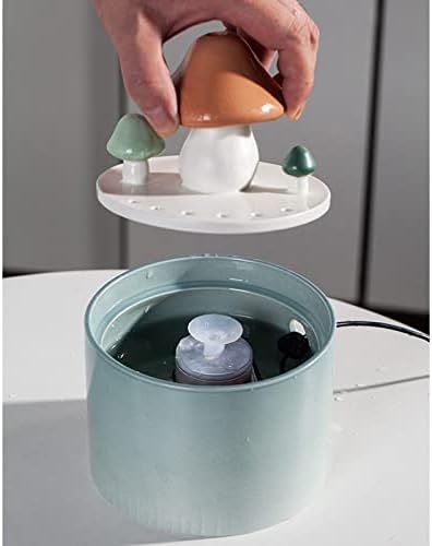 Cute Mini Desktop Ceramic Water Fountain for Home and Office