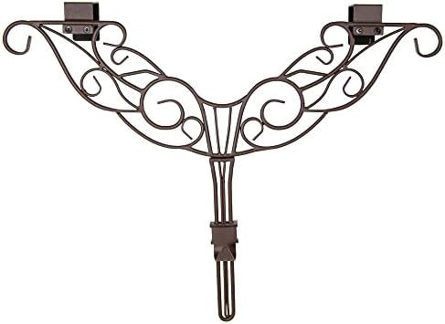 Front Door Wreath Hanger - Antler Design Brown