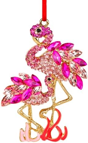 D24TIME Flamingo Christmas Ornament