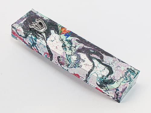 Marbled Mezuzah Case A203 1