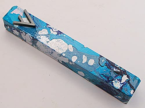 Marbled Mezuzah Case A034