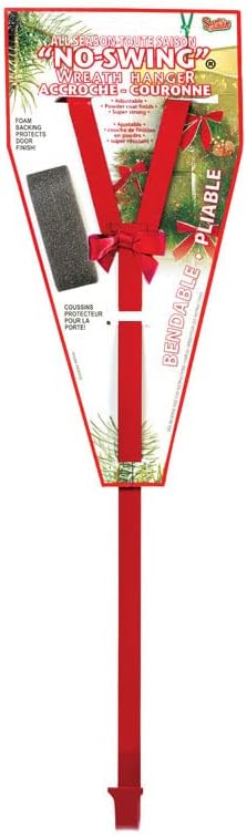 Christmas Mountains Red Wreath Hanger - 12 Pack