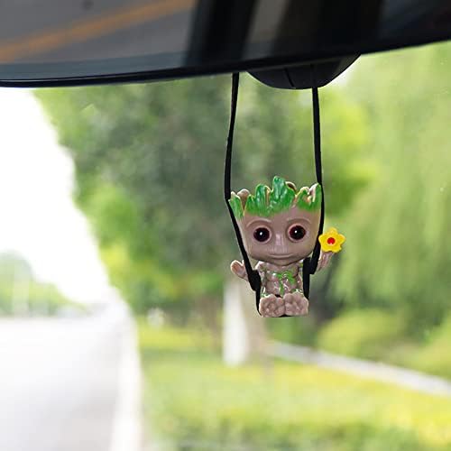 Car Hanging Ornament with Little Tree Man Design