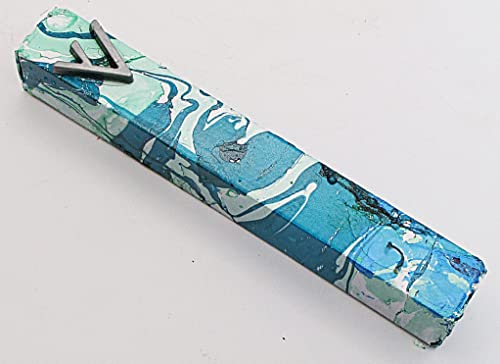 Marbled Mezuzah Case A028