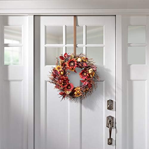 Haute Decor Adjustable Wreath Hanger Brushed Copper