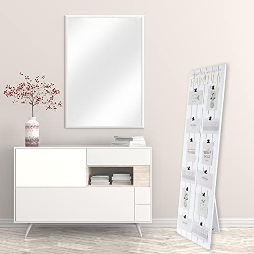 Prairie Family Easel Picture Frame for 12 4x6 Photos White