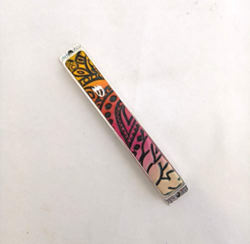 Handmade Modern Art Mezuzah Case Made in Israel