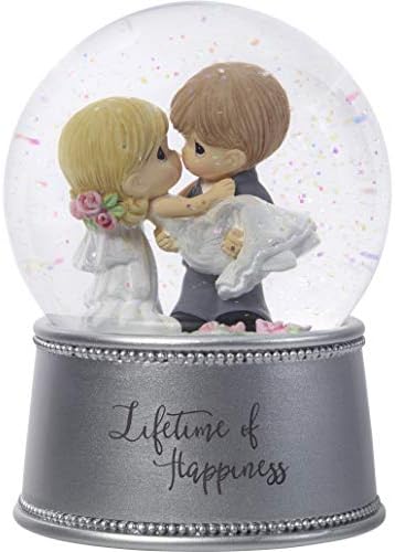 Precious Moments Wedding Musical Snow Globe