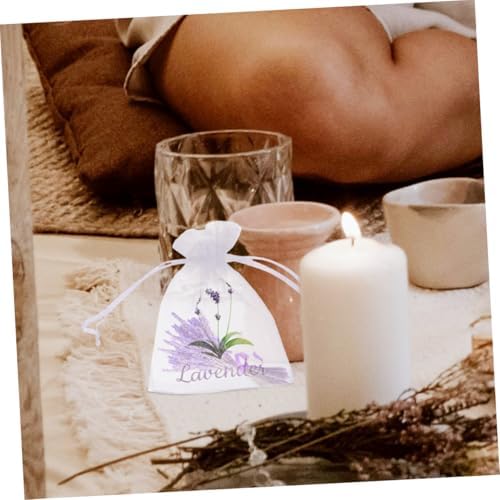 Healifty 50pcs Lavender Spice Sachet Bags